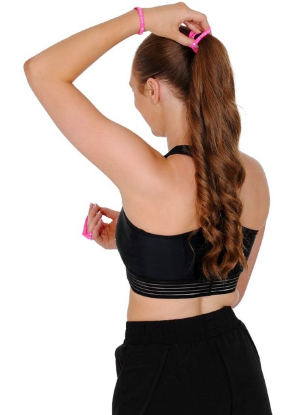 Girardi I LOVE GYM elastic hair tie- Pack of 6