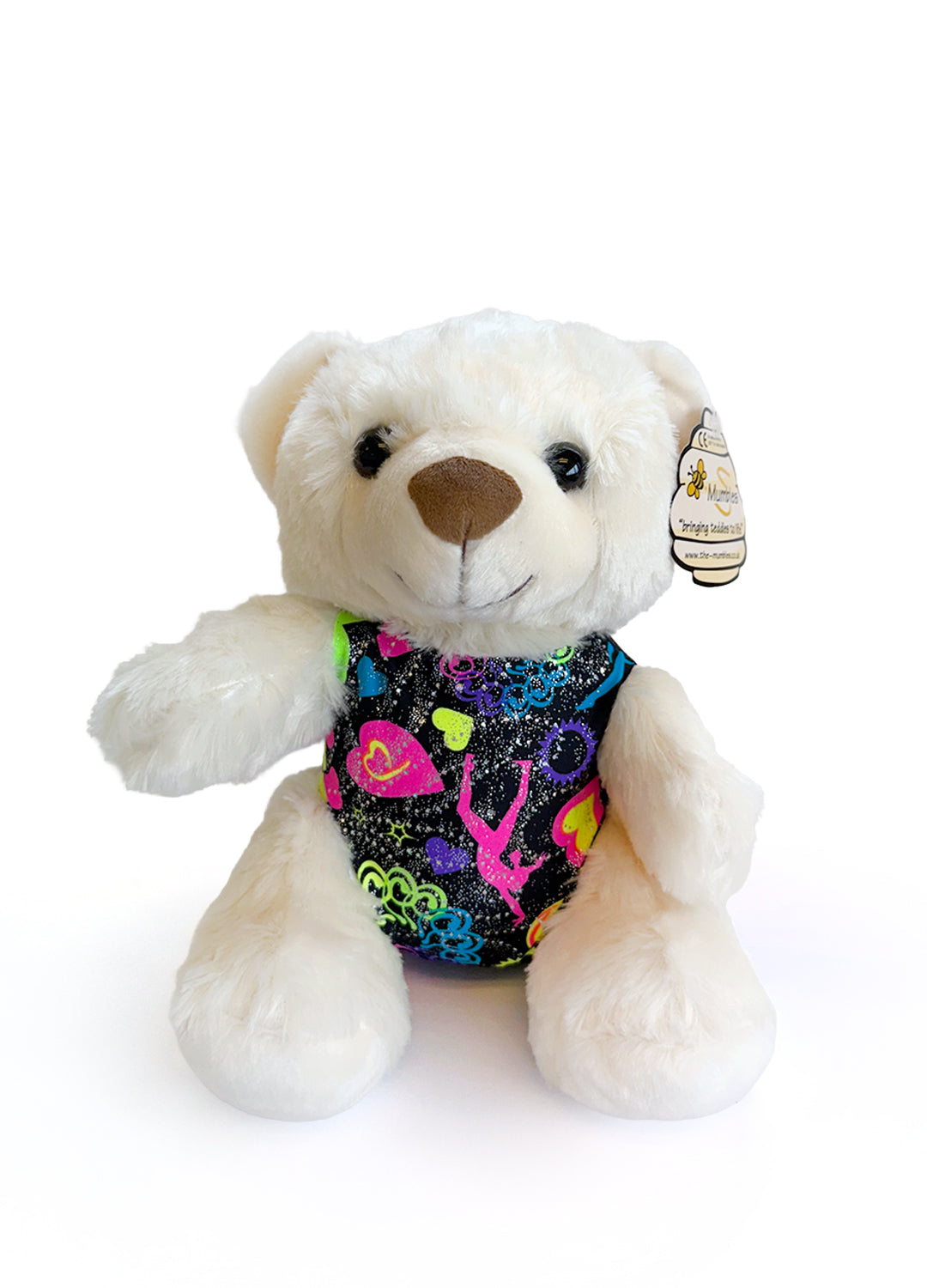 The Zone Large Teddy with Mini Gymnastics Leotard
