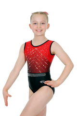 Inspire Sublimated Mesh Sleeveless Leotard