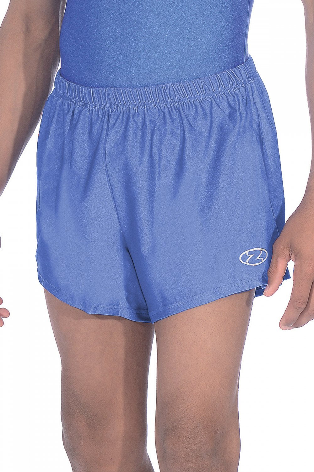Boys Men s Gymnastics Shiny Nylon Lycra Shorts The Zone